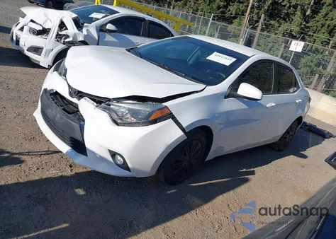 2015 Toyota Corolla L/Le/Le Pls/Prm/S/S Pls z USA, uszkodzony, nr VIN 2T1BURHE0FC316742